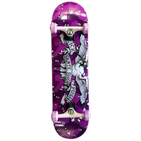 Kick Push Bin Chicken Magenta Camo 8.0 Complete Skateboard