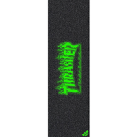 Mob X Thrasher Flame Glow Logo Perforated 10 x 33 Skateboard Grip Tape Sheet