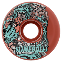 Slime Balls Rob Roskopp Five Reissue OG Slime Pink 78A 60mm Skateboard Wheels