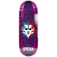 Opera Fatties Torn Spike EX7 Purple Pink 11.0 Skateboard Deck