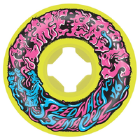Slime Balls Vomit Mini II Yellow 97A 54mm Skateboard Wheels