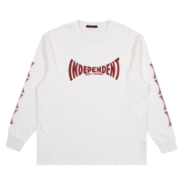 Independent Span Original Fit White Long Sleeve Shirt