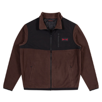 Independent Span Panelled Zip Polar Dark Chocolate Jacket
