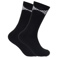 Independent Span Black 3 Pairs Socks