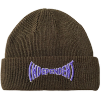 Independent Spanning Dark Chocolate Waffle Beanie