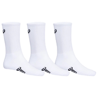 Asics Pace Crew Brilliant White 3 Pair Socks
