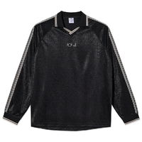 Polar Skate Co Davie Black Long Sleeve Shirt