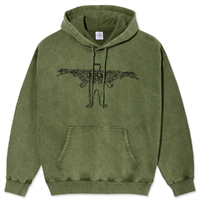 Polar Skate Co Acid Frank Soul Army Green Hoodie