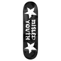 Zero Mislead Youth Reissue Black White 8.25 Skateboard Deck