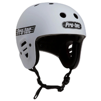 Protec Fullcut Certified Matte White Helmet