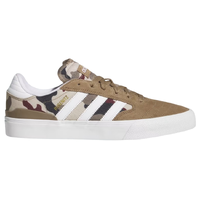 Adidas Busenitz Vulc II Khaki Six Cloud White Aurora Ink Shoes