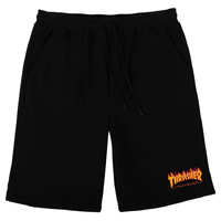 Thrasher Flame P.E Black Shorts