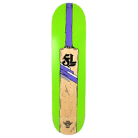 Folklore Fibre Tech Lite Cricket Bat Green 8.25 Skateboard Deck