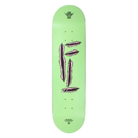 Folklore Fibre Tech Lite Rip Green 8.375 Skateboard Deck