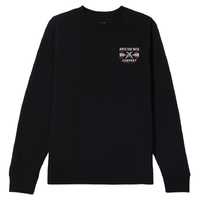 Brixton Danton Black Crew Jumper