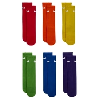 Nike Performance Cushioned Crew 6 Pair Kids Socks