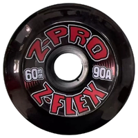 Z-Flex Z Pro Black Red 90A 60mm Skateboard Wheels