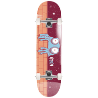 Push Creeper Night Burgundy 7.75 Complete Skateboard