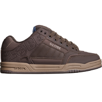Globe Tilt Brown Blue Tartan Mens Skate Shoes