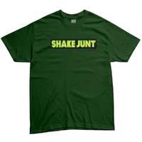 Shake Junt Stretch Sticker Green T-Shirt