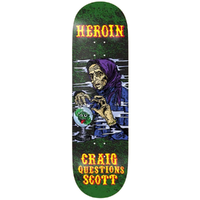Heroin Craig Questions KO2 Fortune Teller 9.25 Skateboard Deck