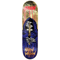 Heroin Aaron Wilson KO2 Skull Priest 8.5 Skateboard Deck