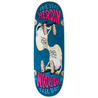 Heroin Merged Tall Boy Blue 10.25 Skateboard Deck