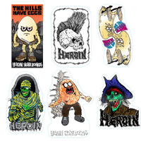 Heroin Hills Have Eggs Sticker