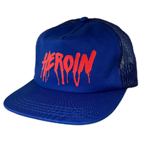 Heroin Drip Royal Blue Trucker Hat