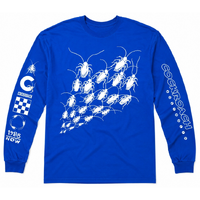 Cockroach Archive Royal Blue Long Sleeve Shirt