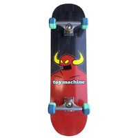 Kick Push Toy Machine Monster Black 8.25 Custom Complete Skateboard