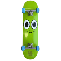 Kick Push Toy Machine Turtle Face 7.75 Custom Complete Skateboard