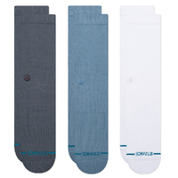 Stance Icon 3 Pack Turbulence Large Mens Socks