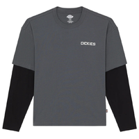 Dickies Payson 2fer Black Long Sleeve Shirt