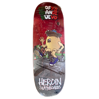Heroin Goofys Grande Egg Red 10.75 Skateboard Deck