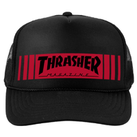 Thrasher Bar Black Trucker Hat
