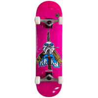 Krooked Skull Sword Pink 8.5 Complete Skateboard