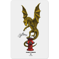 Powell Peralta Andy Anderson Hydrant Dragon Skateboard Sticker