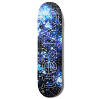 Evisen Cosmo Camo Black Blue 8.25 Skateboard Deck