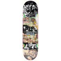 Opera Stage Fright EX7 Silver 9.0 Skateboard Deck
