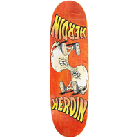 Heroin Merged Egg Orange 8.88 Skateboard Deck