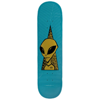 Alien Workshop Visitor Gold Montano 8.0 Skateboard Deck