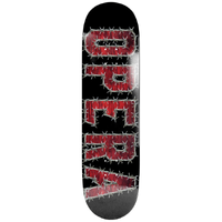 Opera Wire EX7 Black Red 8.5 Skateboard Deck