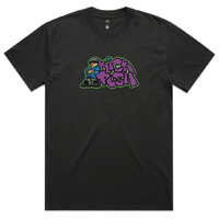 Kick Push Post Up Faded Coal T-Shirt