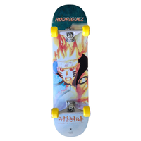 Kick Push Primitive Naruto Chakra 8.25 Custom Complete Skateboard