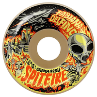 Spitfire Invasion Delfino Conical Full F4 99D 53mm Skateboard Wheels