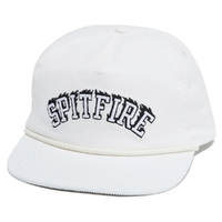 Spitfire Team Bighead Script White Snapback Hat