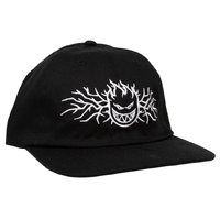 Spitfire Lil Bighead Thorn Black White Snapback Hat