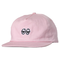 Krooked Eyes Pink Adjustable Hat