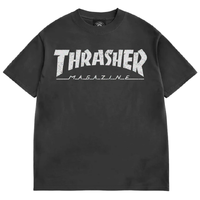 Thrasher Mag Logo Vintage Black T-Shirt